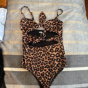 Beach Riot Cheetah One Piece